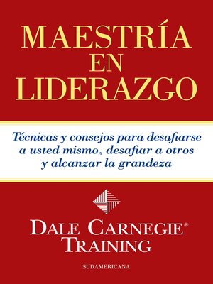 Maestría en liderazgo - ebook